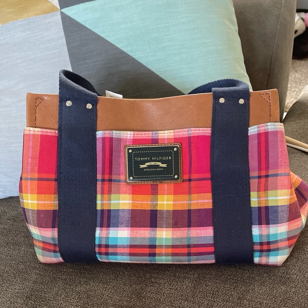 Tommy Hilfiger Plaid Handbag